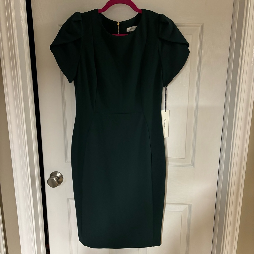 NWT Calvin Klein Tulip Sleeve Dress size 8